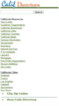 Mobile Screenshot of calif.com