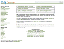 Tablet Screenshot of calif.com